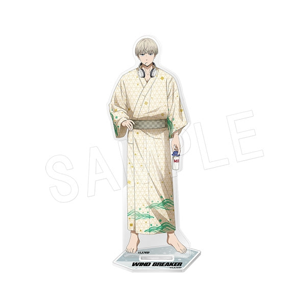 Wind Breaker acrylic figure stand, bath Ver. Ren Kaji
