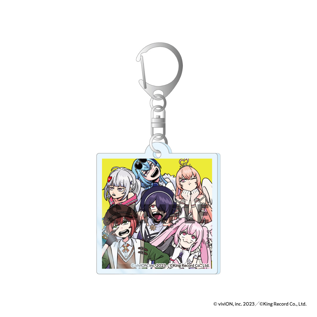 Aogiri High School Jacket photo key chain (Your sanity is not sane Ver.)