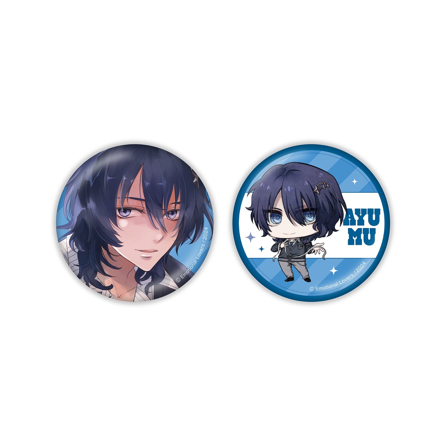 No Matter How I Struggle, I Get a Marriage Ending Can badge set Aoroku