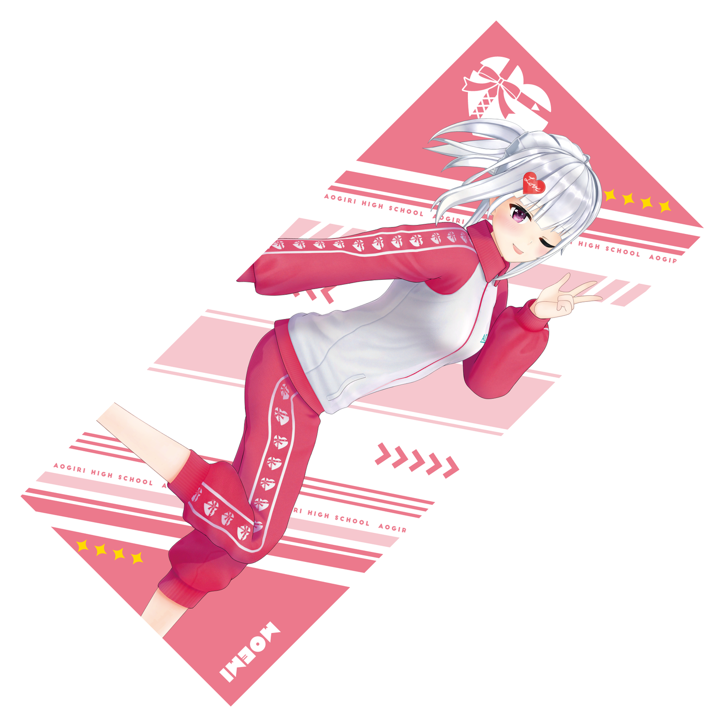 Aogiri High School Face Towel Moeimi