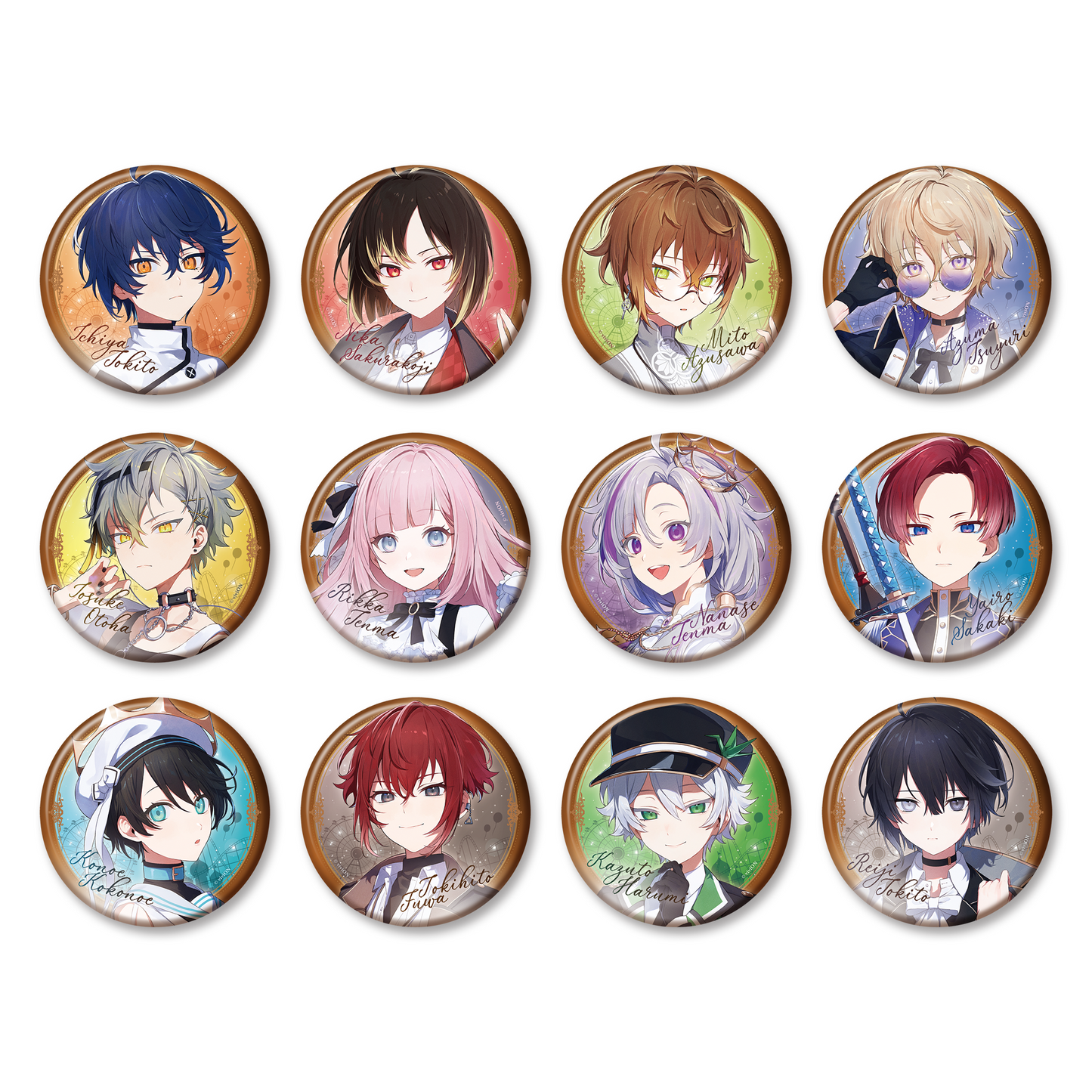 Clock over ORQUESTA Second season BATTLE: Boy's figure ver. trading can badge