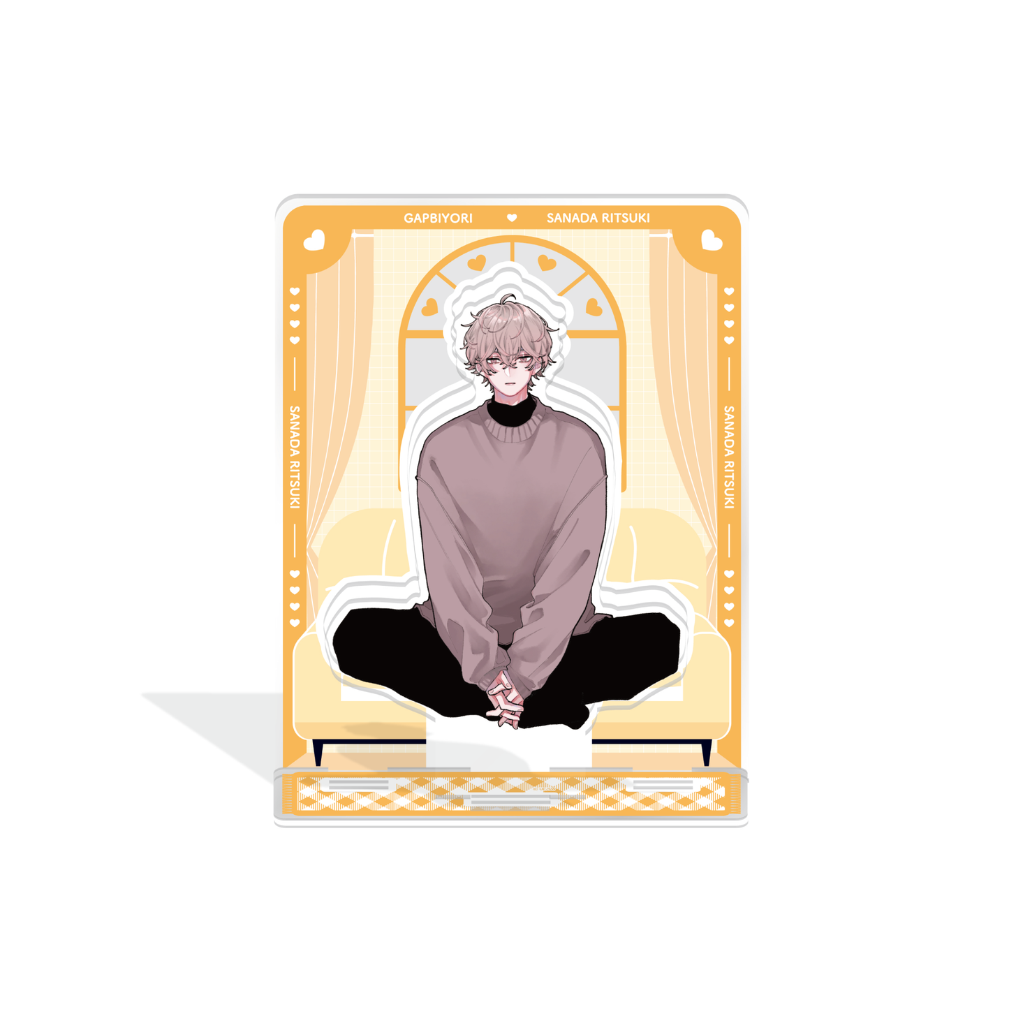 间隙日期丙烯酸架ritsuki sanada