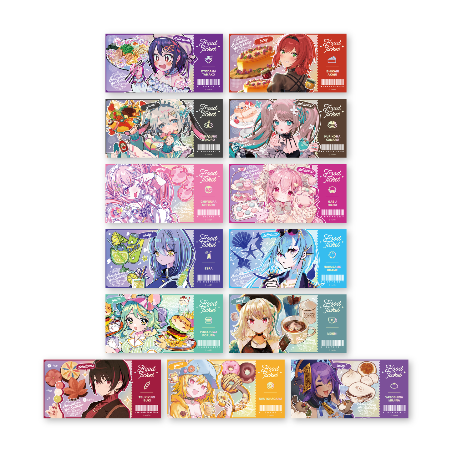 Aogiri High School Official Art Club Trading Fake Tickets