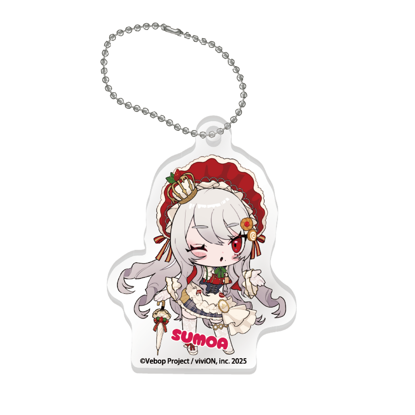 Vebop 프로젝트 상수 상품 아크릴 키홀더 Amakuzu Sumoa