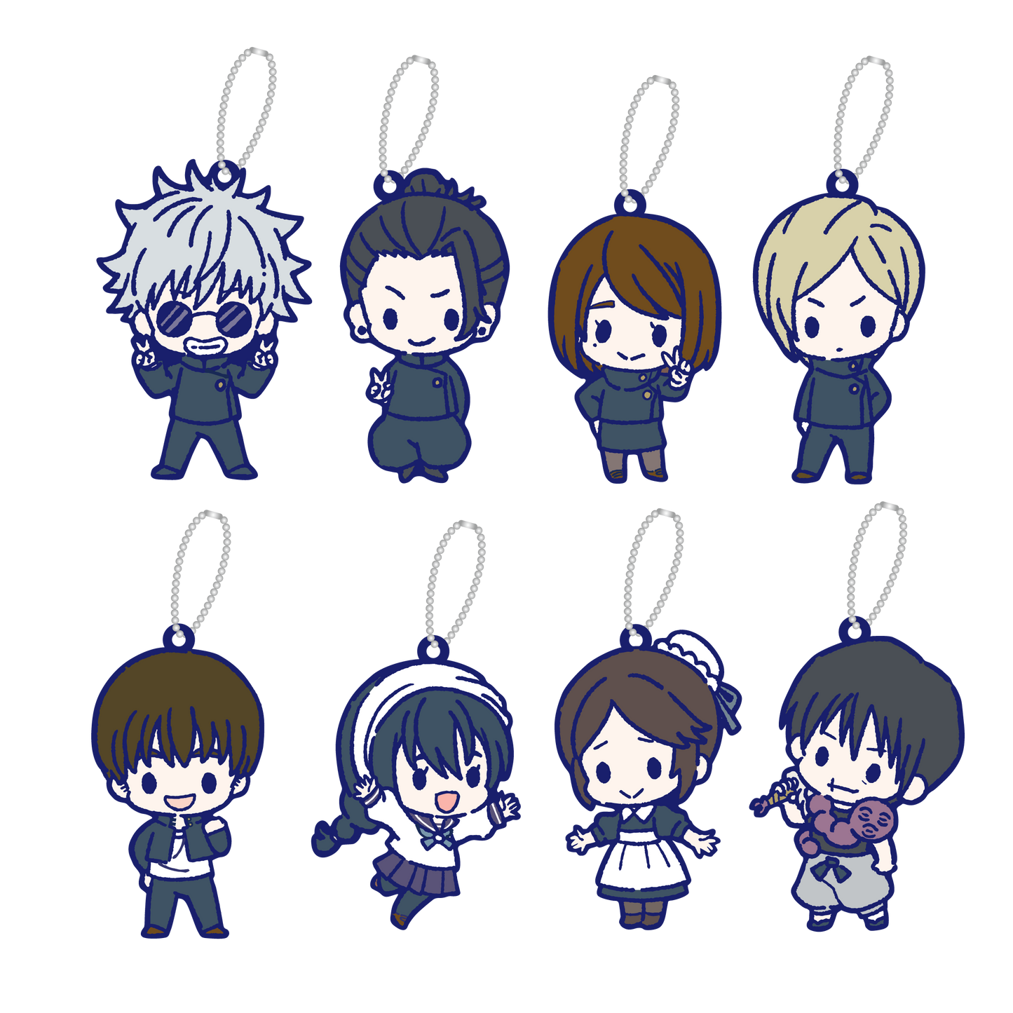 剧院汇编 "Jyutsu Kaisen Kaidama/Tamaori "橡胶表带系列。