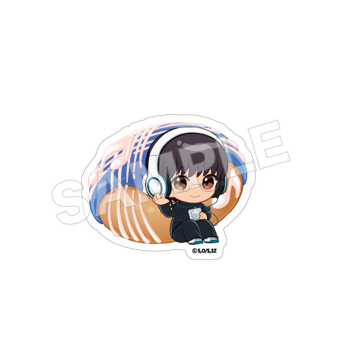 3rd Year Z Class Ginpachi Sensei Die Cut Sticker Shinpachi Shimura