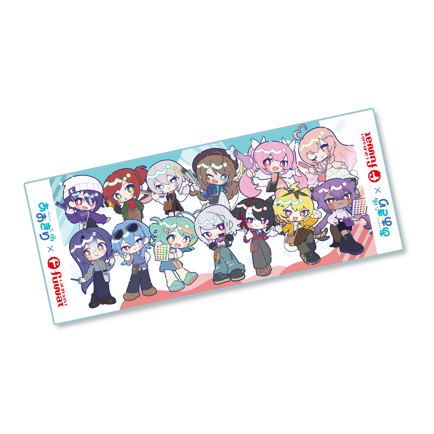 Aogiri High School Akihabara beauty salon “fuwat” collaboration goods Face towel