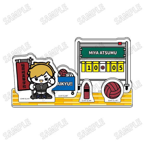 ハイキュー!! ミニキャラアクリルジオラマ【のぼり Ver.】 ⑨宮 侑