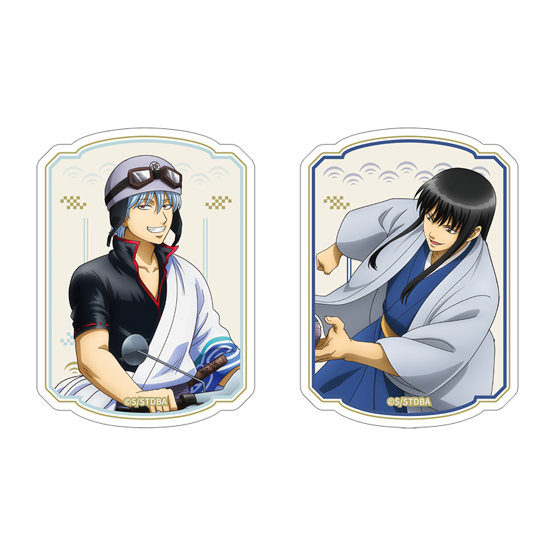 銀魂 貼紙套組 銀時&桂 現代