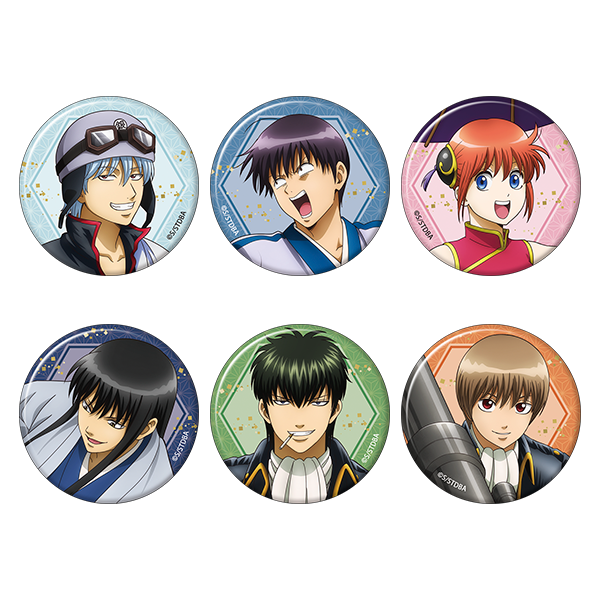 Gintama Character badge collection/modern