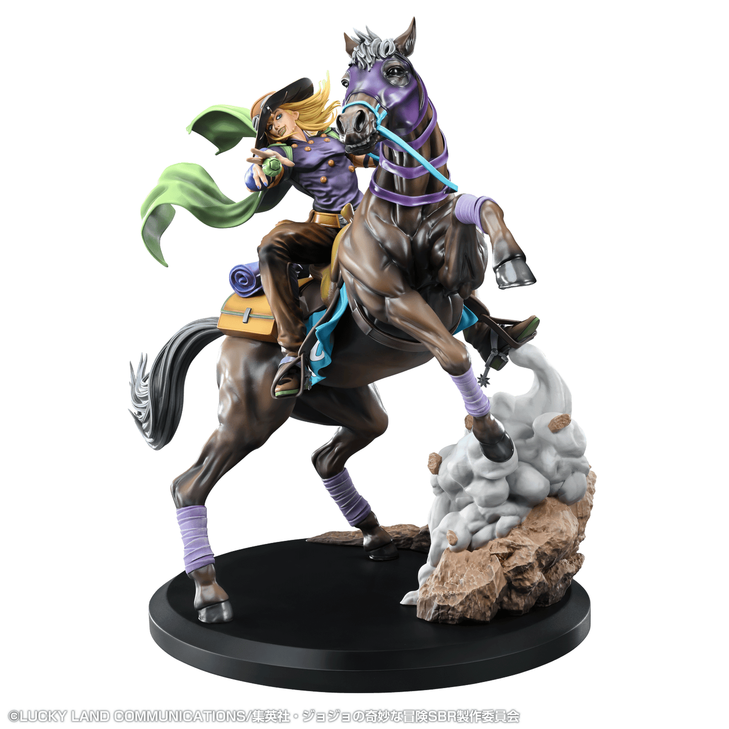 Super Figure Art Collection JoJo's Bizarre Adventure: Steel Ball Run - Gyro Zeppeli & Valkyrie
