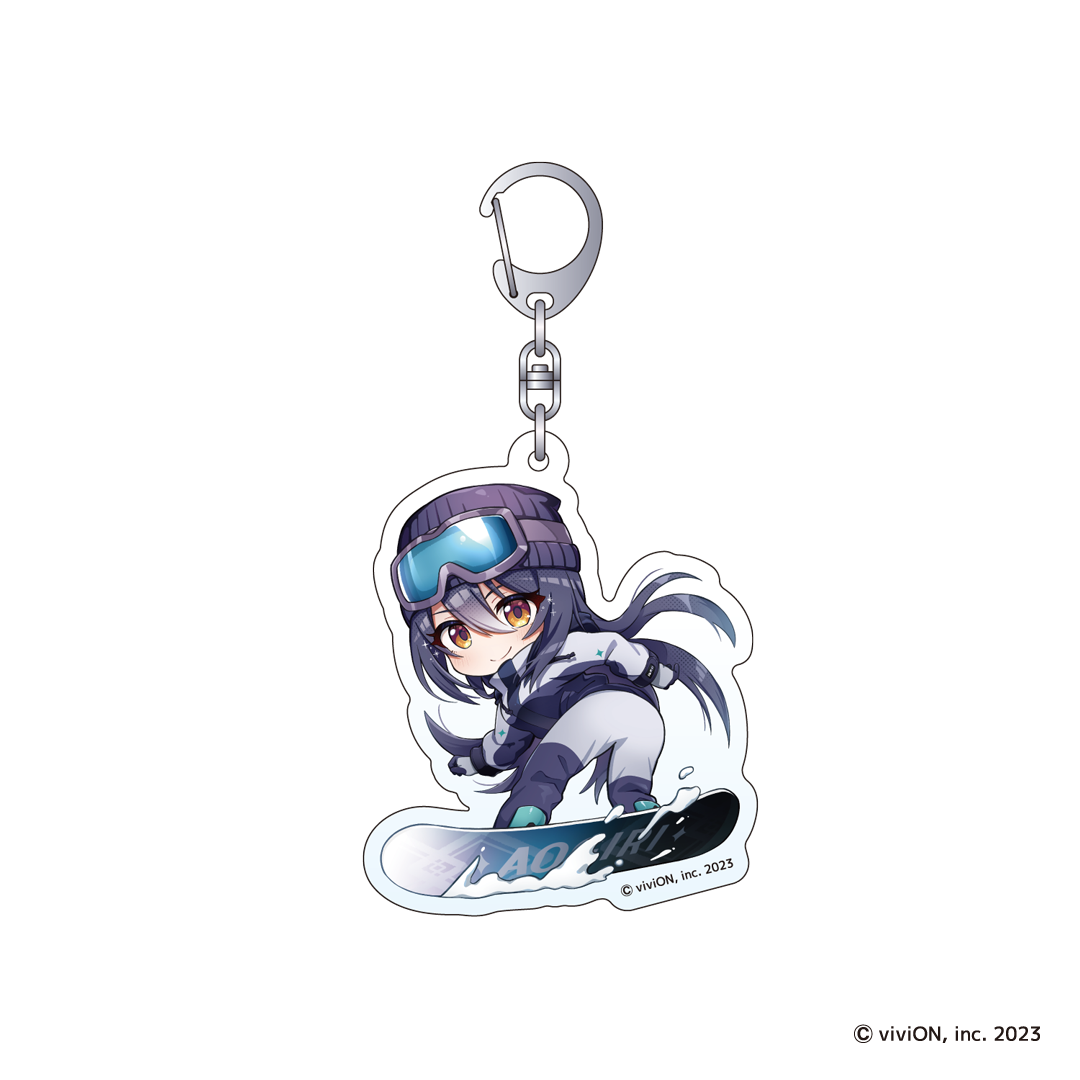 Is it true that there is ski slope magic!? Acrylic key chain [Étra】