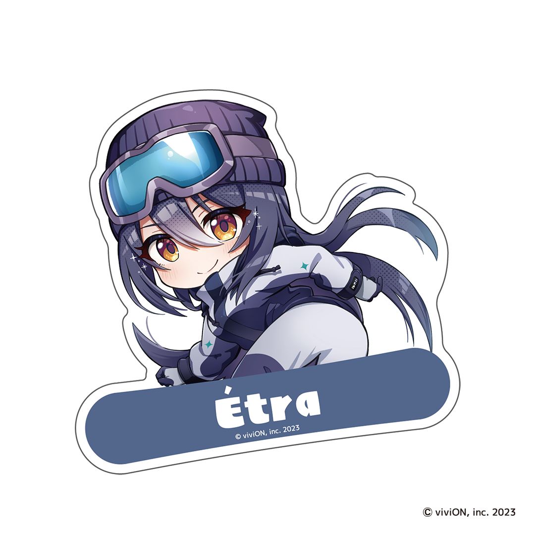 Is it true that there is ski slope magic!? Water resistant sticker [Étra】