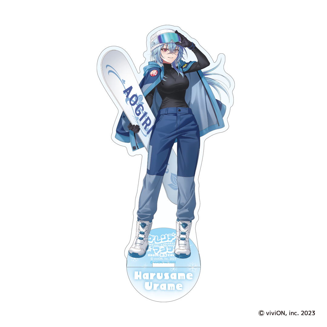 Is it true that there is ski slope magic!? Acrylic stand [Urame Harusame】