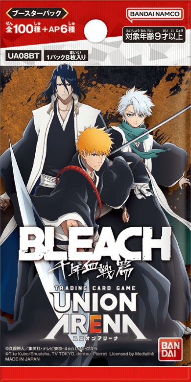 联盟剧场 BLEACH 千年血战弧形增量包 UA08BT 16 件盒装