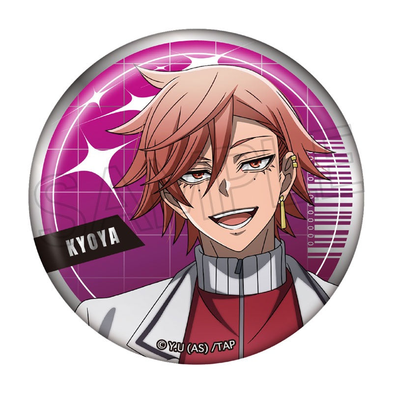 Peach Dark Demon Metal Can Badge Vol.1,9 枚一盒。