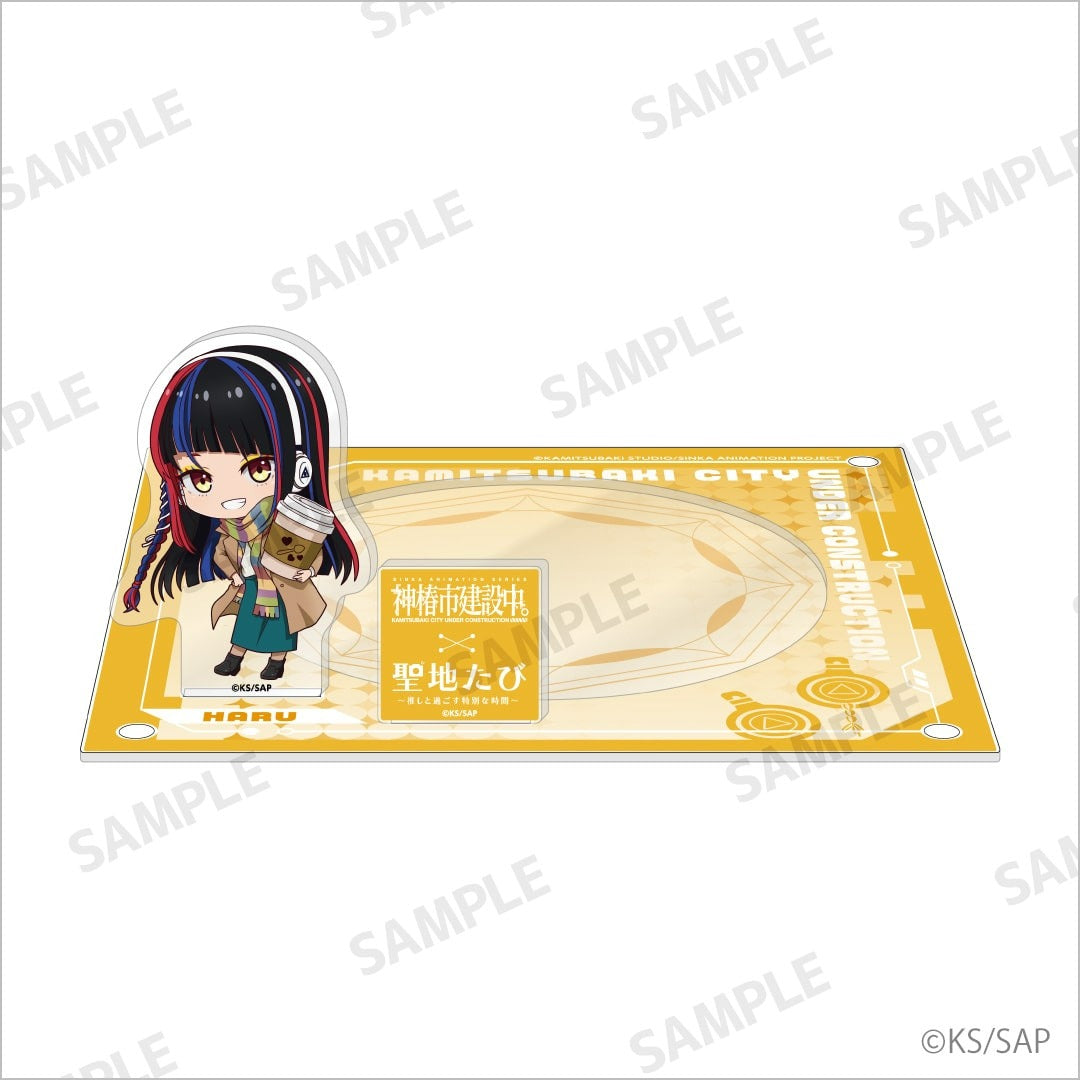 Kamitsubaki City Under Construction Acrylic Coaster - Haru Asanushi