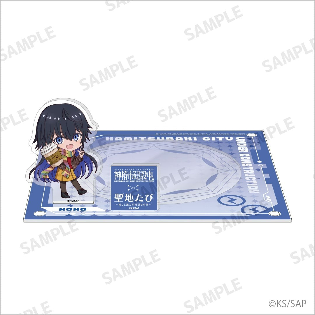 Kamitsubaki City Under Construction Acrylic Coaster - Koko Rinne