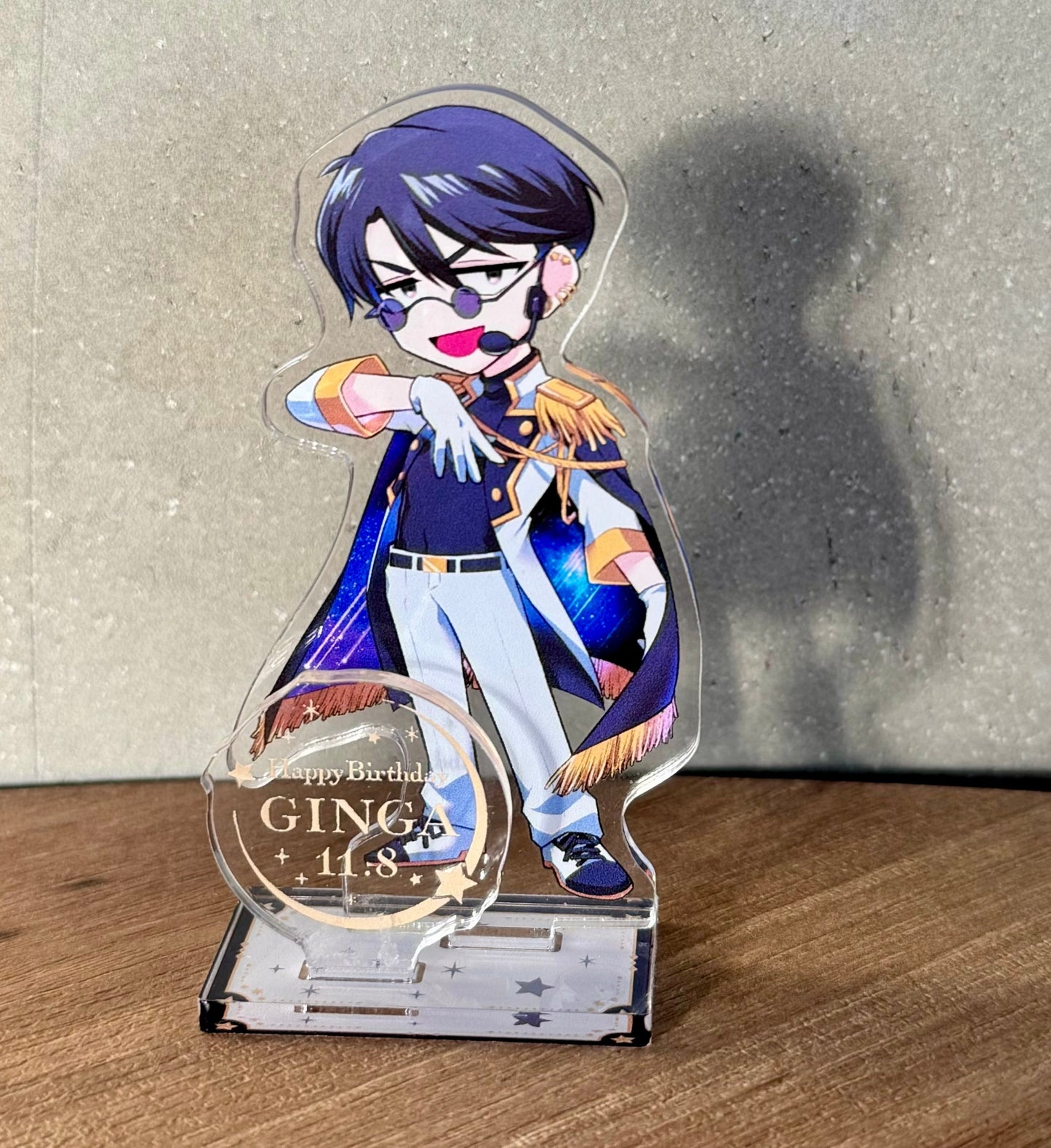 ガチ恋粘着獣 ~ネット配信者の彼女になりたくて~ コズミック BIRTHDAYライブ アクリルスタンド ギンガ