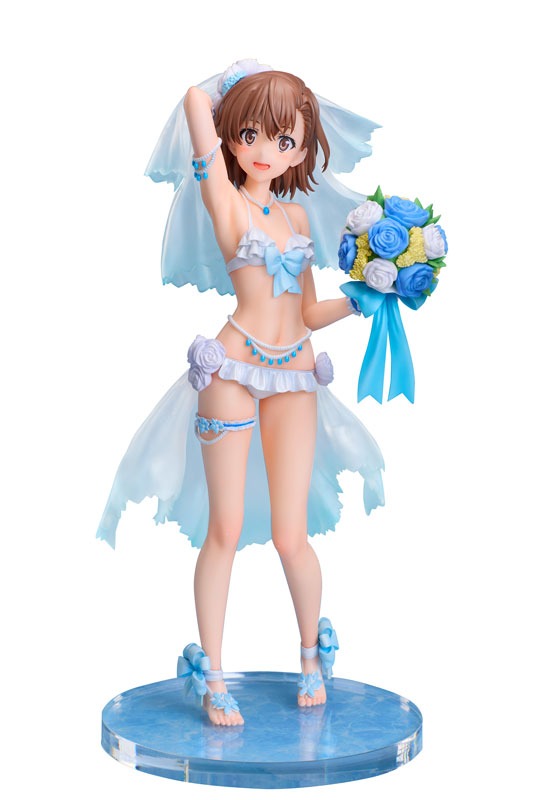 A Certain Scientific Railgun T Mikoto Misaka Wedding Swim Wear Ver. 1/7