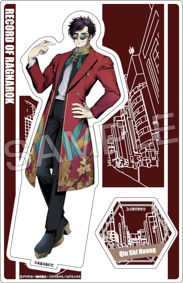 Valkyrie of the End Off Shot Collection Acrylic Stand Qin Emperor