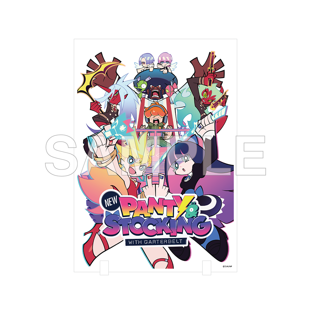 New PANTY & STOCKING with GARTERBELT アクリルイラストパネル キービジュアル Ver.