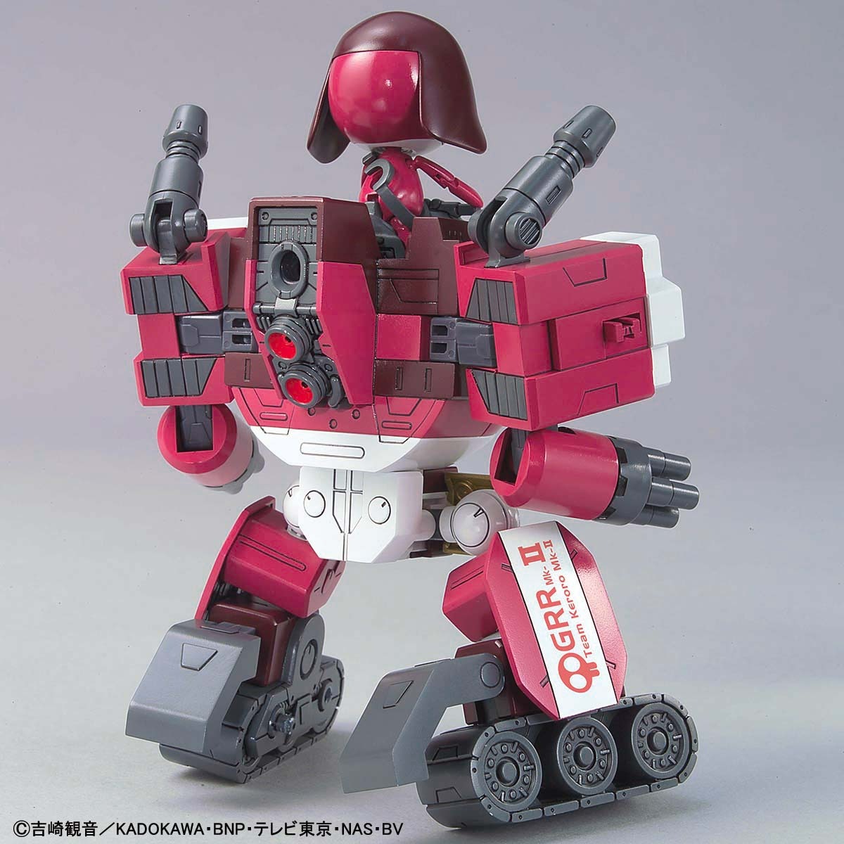 KERORO軍曹塑膠模型收藏 KERORO<17> 吉羅羅機器人MK-II