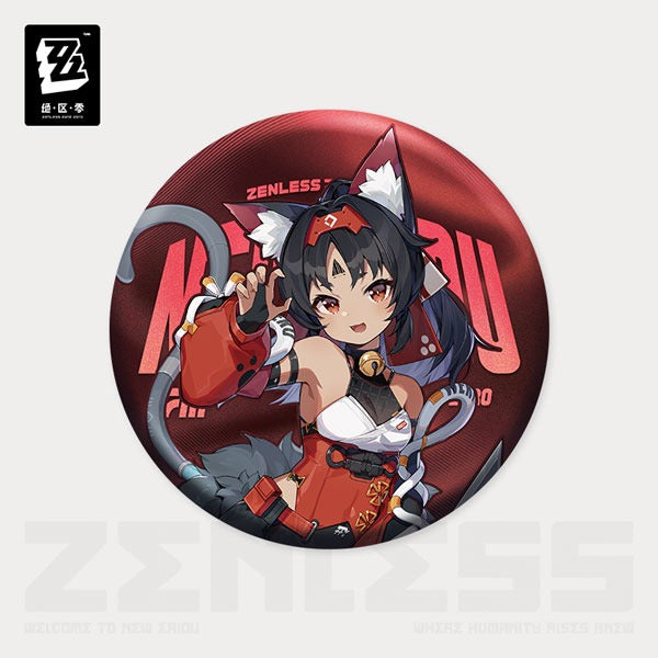 Zenless Zone Zero Standing Series Character Badge: Evil Usagiya Nekomata