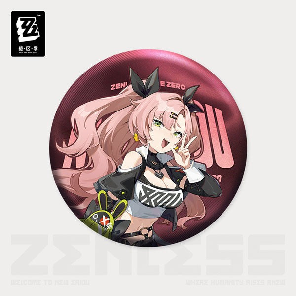 Zenless Zone Zero Standing Series Character Badge: Evil Usagiya Nico