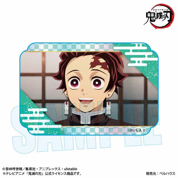 Demon Slayer: Glitter Amini Acrylic Block - Tanjiro Kamakado