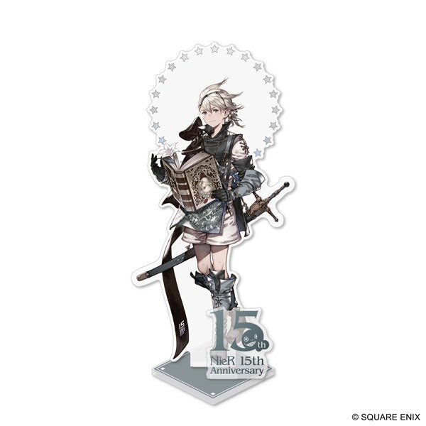 NieR Series 15th Anniversary アクリルスタンド 少年ニーア&白の書