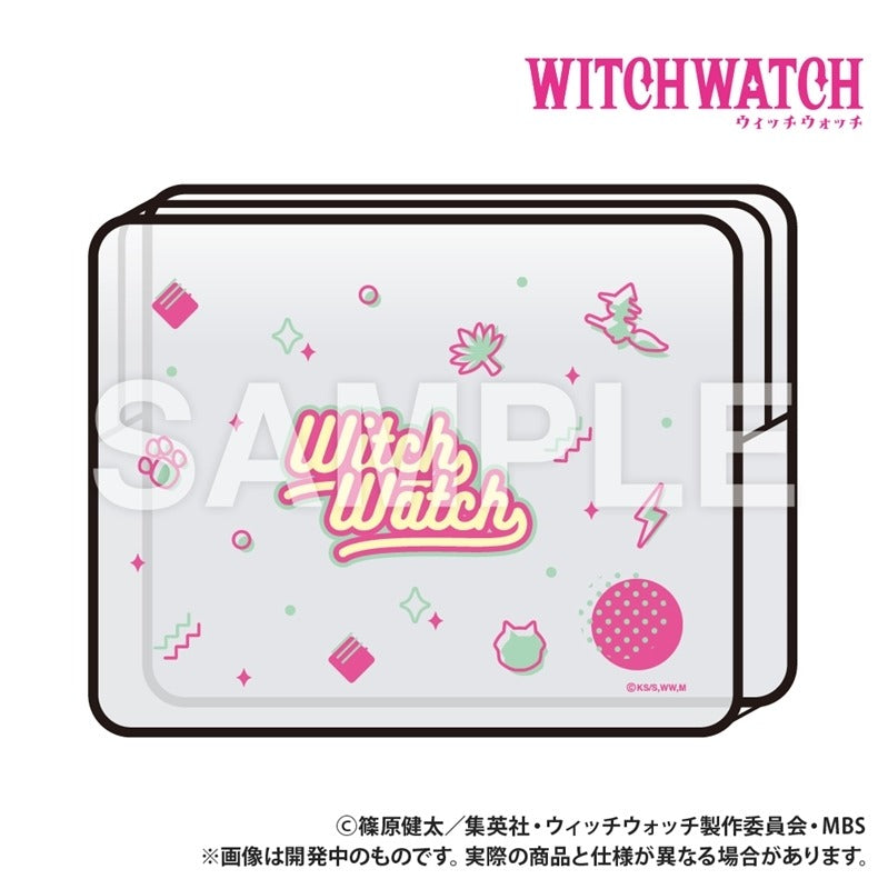 TV 애니메이션 '마녀시계' 비닐 투명 파우치 로고
