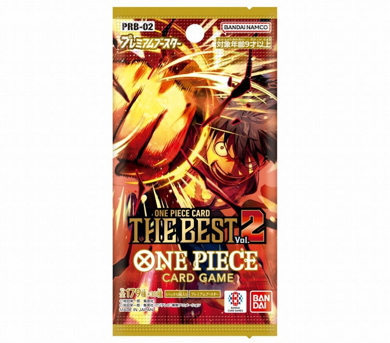 ONE PIECE Card Game Premium Booster ONE PIECE CARD THE BEST vol. 2,10 盒装。