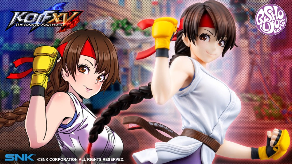 MAX FACTORY ザキングオブファイターズ 1/8 ユリサカザキ レジン SNK美少女 ユリ・サカザキ —THE KING OF FIGHTERS XV— – viviON BLUE