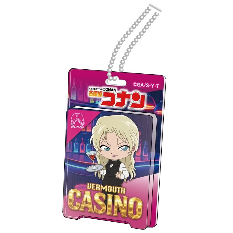 Detective Conan / Case Closed Blister Package Style Acrylic Ball Chain Casino Collection Vermot