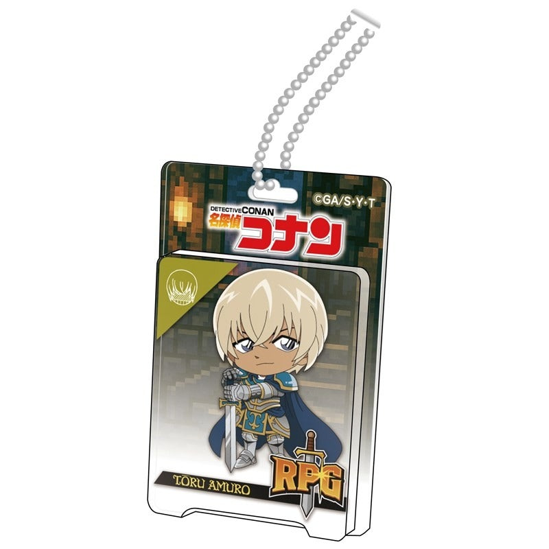 Detective Conan / Case Closed Blister Package Style Acrylic Ball Chain RPG Collection Amuro Toru