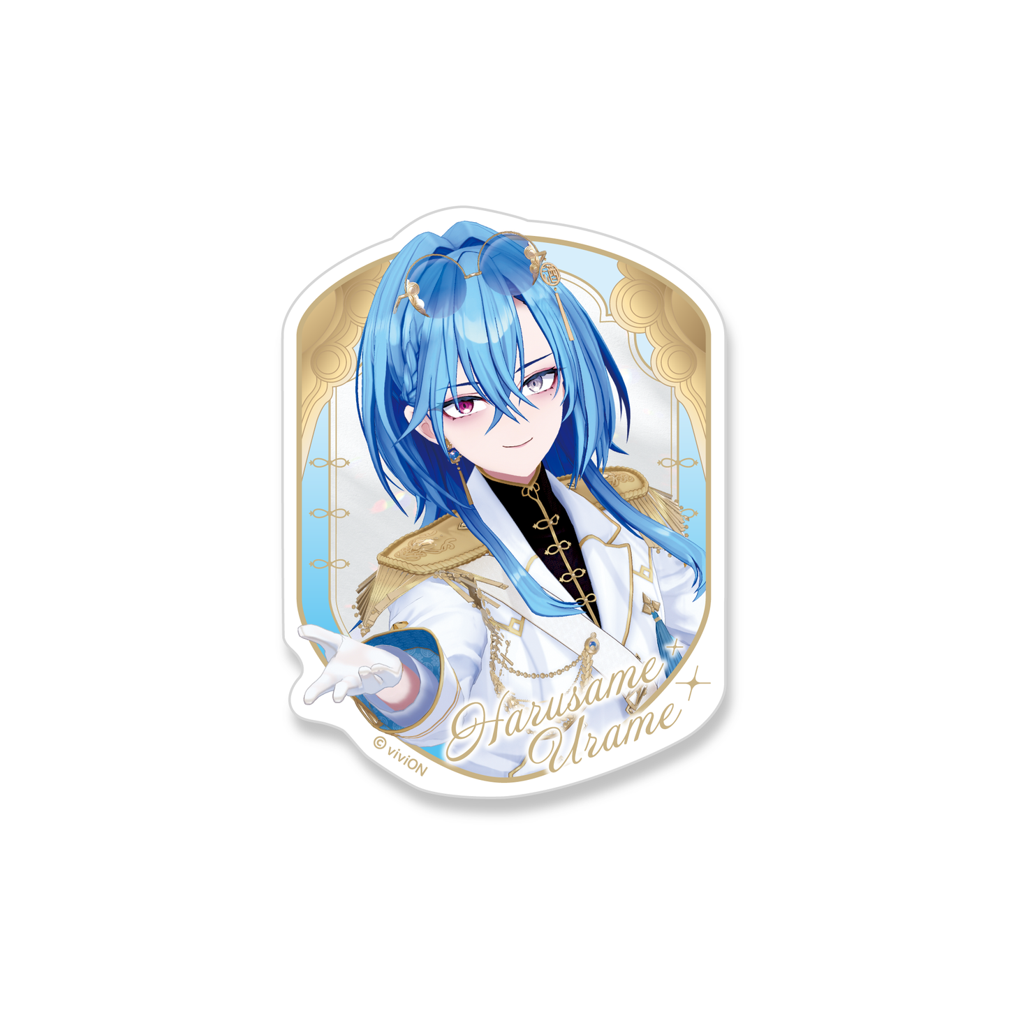 Aogiri High School Urame Harusame Live Costume Merchandise Sticker