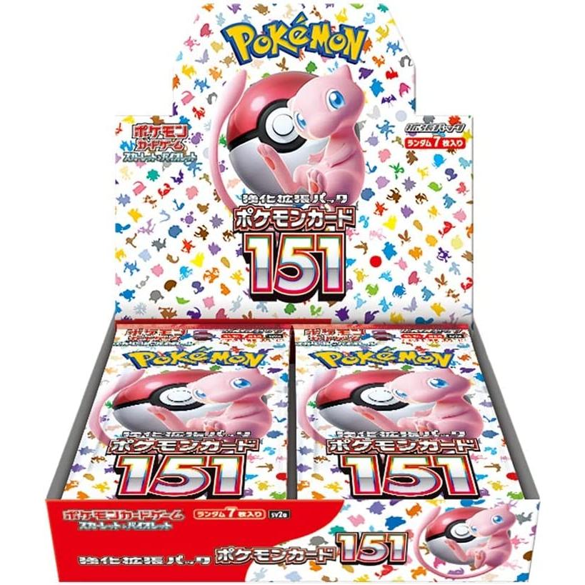 Pokémon Card Game Scarlet & Violet Enhanced Booster Pack - Pokémon Card 151, Box of 20