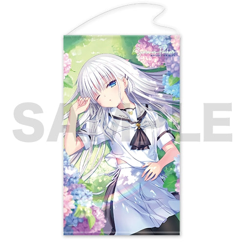 Summer Pockets REFLECTION BLUE oversized tapestry A White