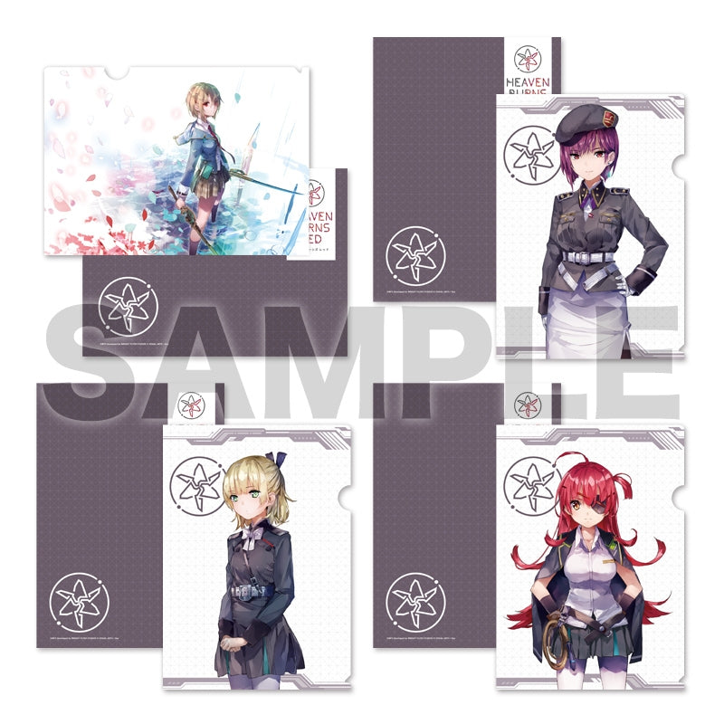 Heaven Burns Red Clear File Set 09:萱森月歌與命令