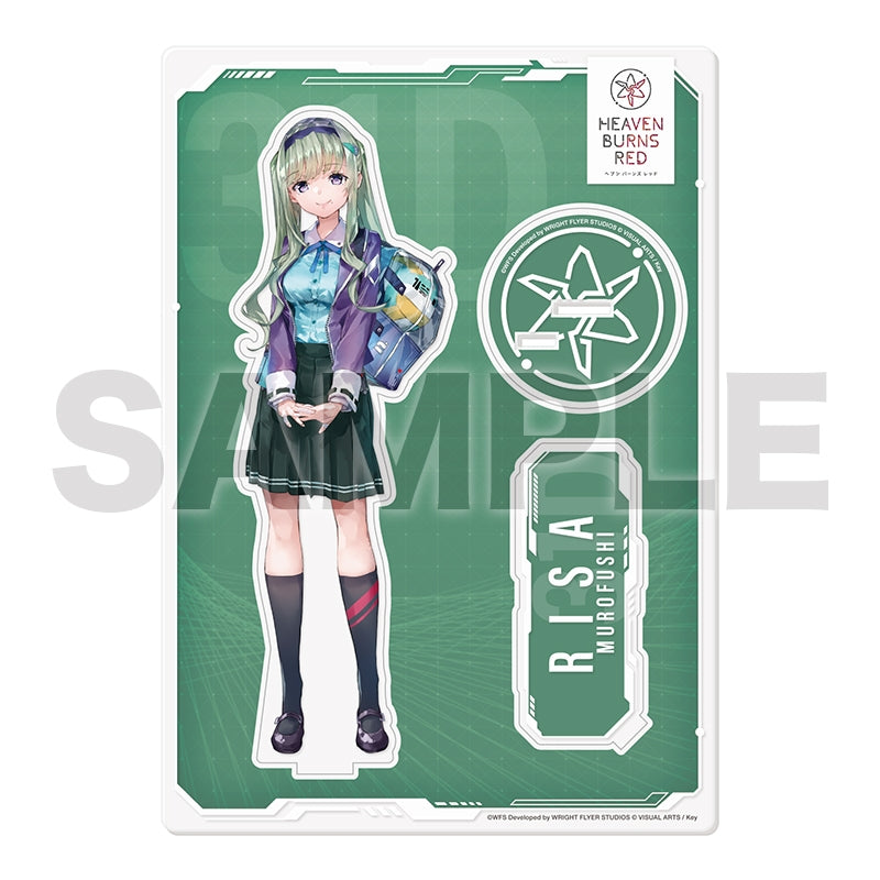 Heaven Burns Red acrylic character stand 28 Risa Murobushi