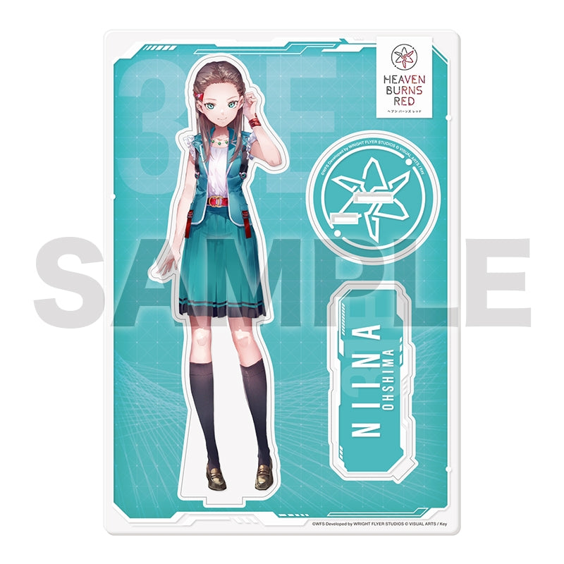 Heaven Burns Red acrylic character stand 32 Niina Oshima