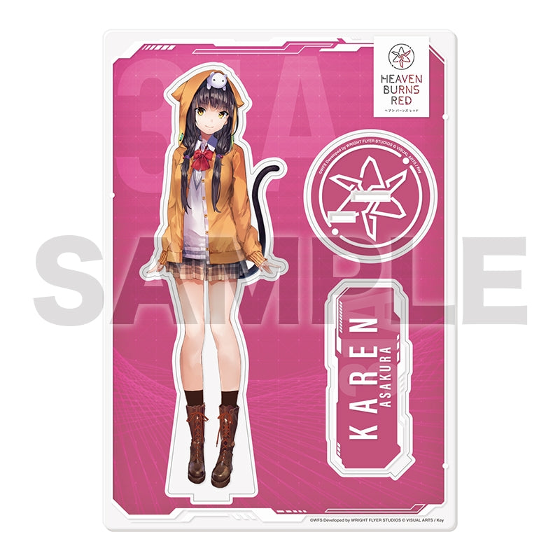 天堂燃烧的红色》亚克力人物展台 05 Karen Asakura