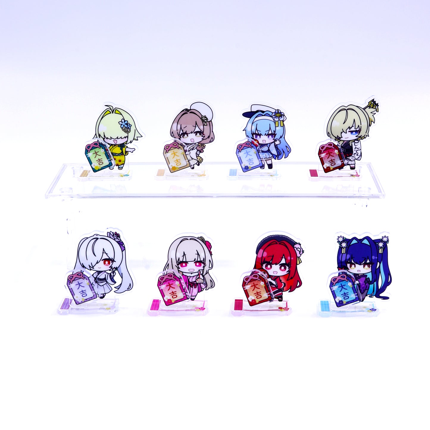 Goddess of Victory: Nikke New Year Fair 2026 SD Acrylic Stand Character Complete Set (8 pieces)