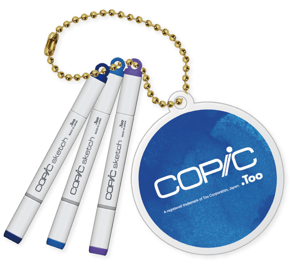 Copic Miniature Keychain Plus Box of 6