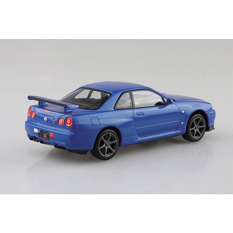 的☆卡扣套件 日产 R34 Skyline GT-R(贝赛德蓝)