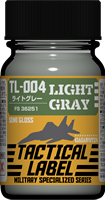 가이아노츠 밀리터리 컬러 TACTICAL LABEL 라이트 그레이 FS36251 TL-004