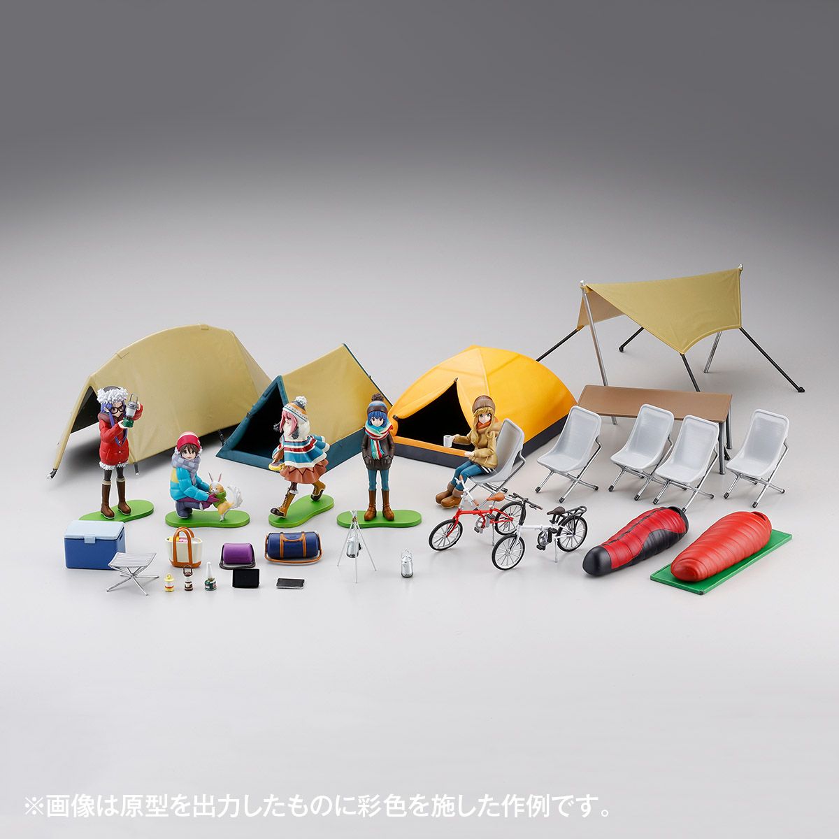 ARTPLA Laid-Back Camp Camping Set 1/24