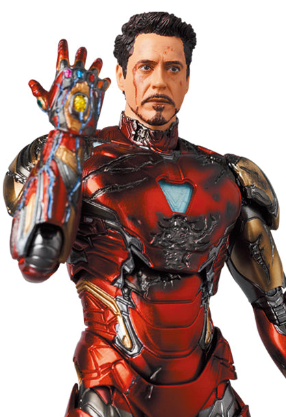 MAFEX Marvel IRON MAN MARK85 (BATTLE DAMAGE Ver.) – viviON BLUE