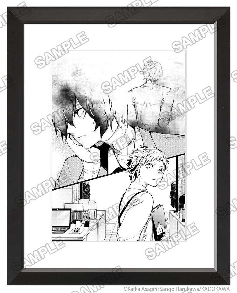 Bungo Stray Dogs Monochrome Character Fine Graph This is the character fine graph of "55 Minutes" from "Bungo Stray Dogs 55 Minutes"